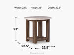 383871161:Dolan Creek Outdoor End Table, 