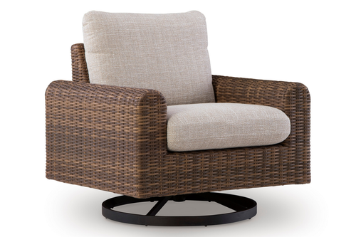071101515:Dolan Creek Outdoor Swivel Chair, Angled