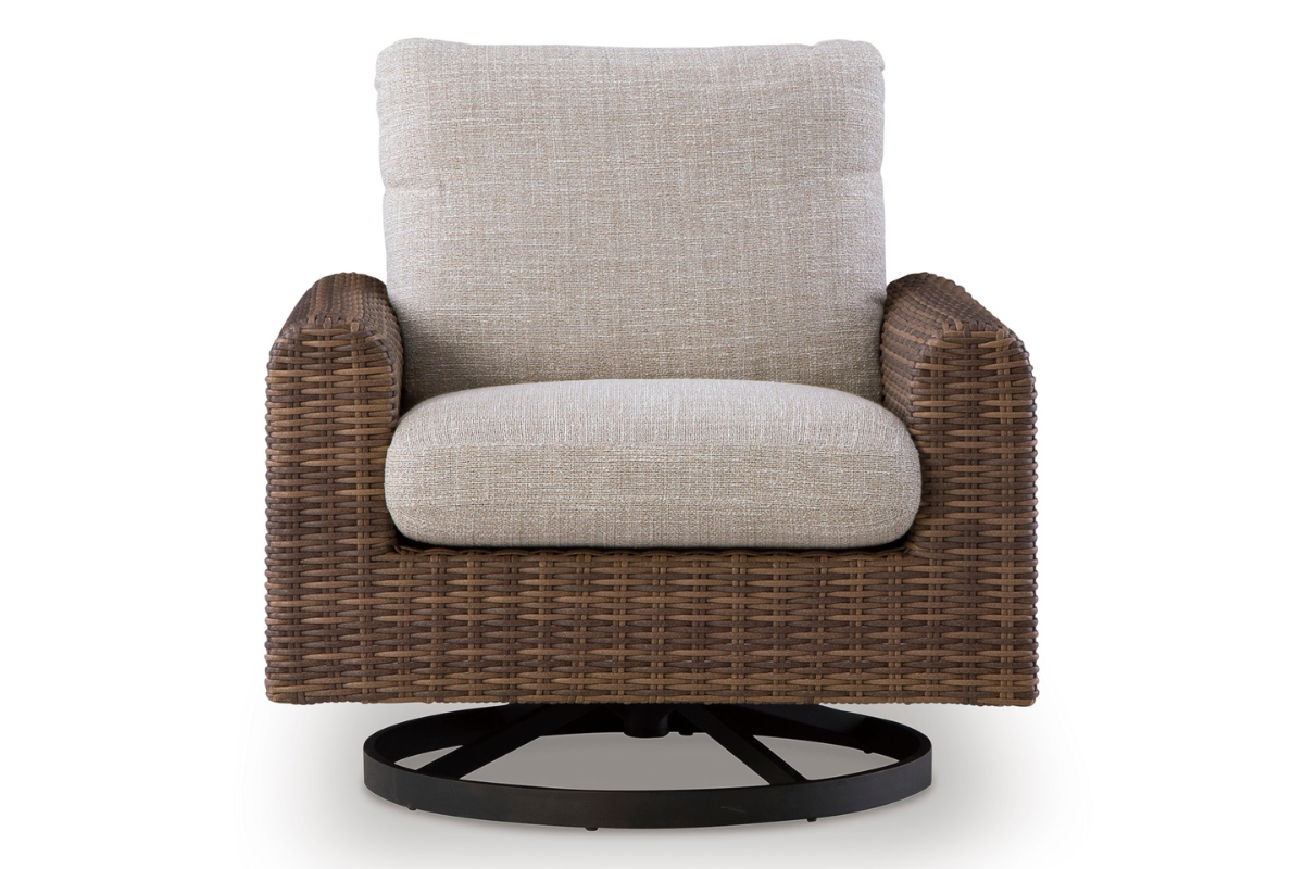 071101515:Dolan Creek Outdoor Swivel Chair, Front