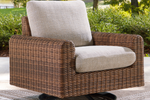 071101515:Dolan Creek Outdoor Swivel Chair, Styled