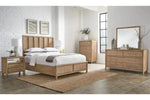 DORSEY003:Dorsey Platform Bed & Dresser , Styled