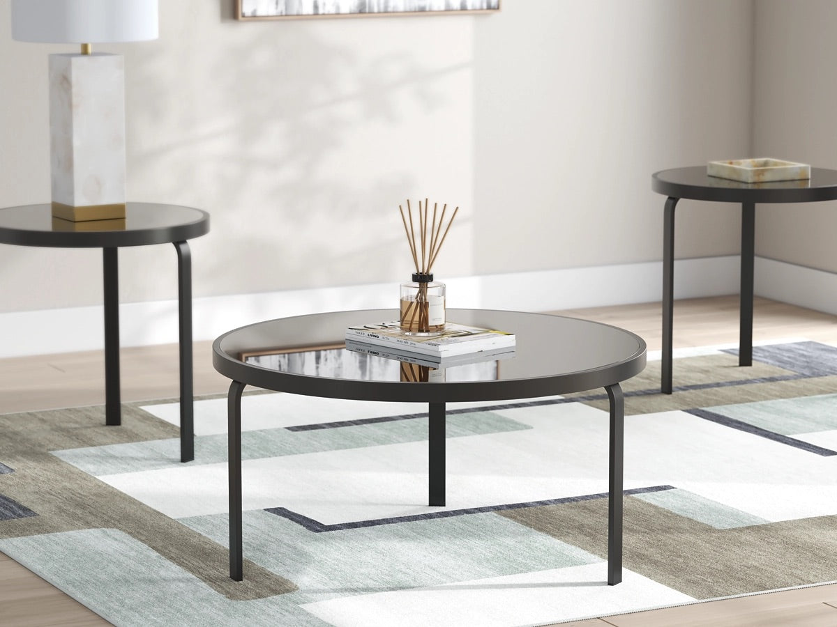 283923736:Dorylin Coffee Table & End Tab, Styled