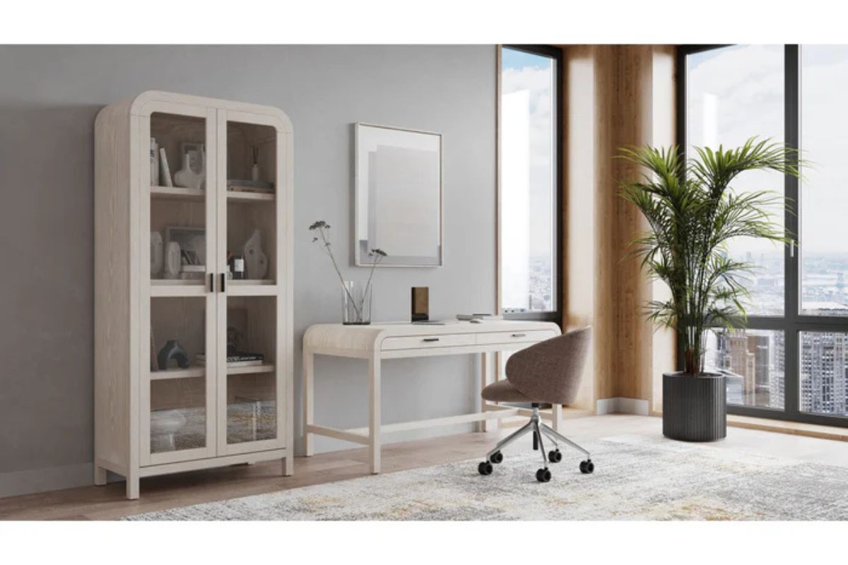 619779371:Drake Office Bookcase, Styled