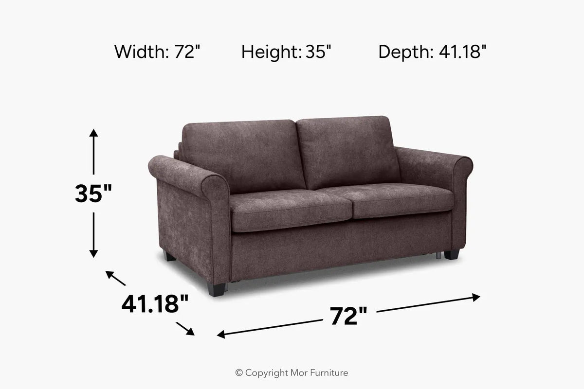 466530352:Drew Full Sleeper Loveseat,
