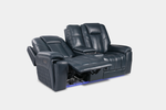 876966305:Duke 2 Power Console Loveseat, Angled