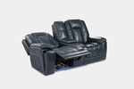 876966305:Duke 2 Power Console Loveseat, Angled