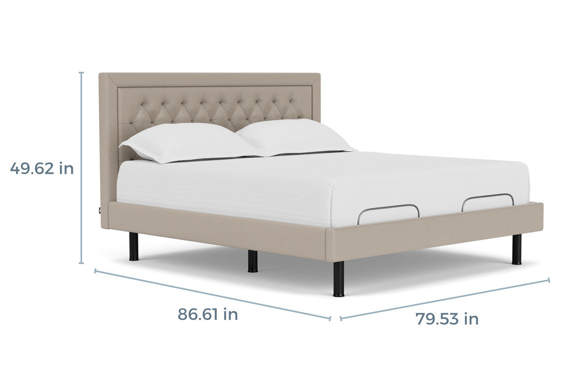 692558807:Duo Adjustable Foundation Bed, 