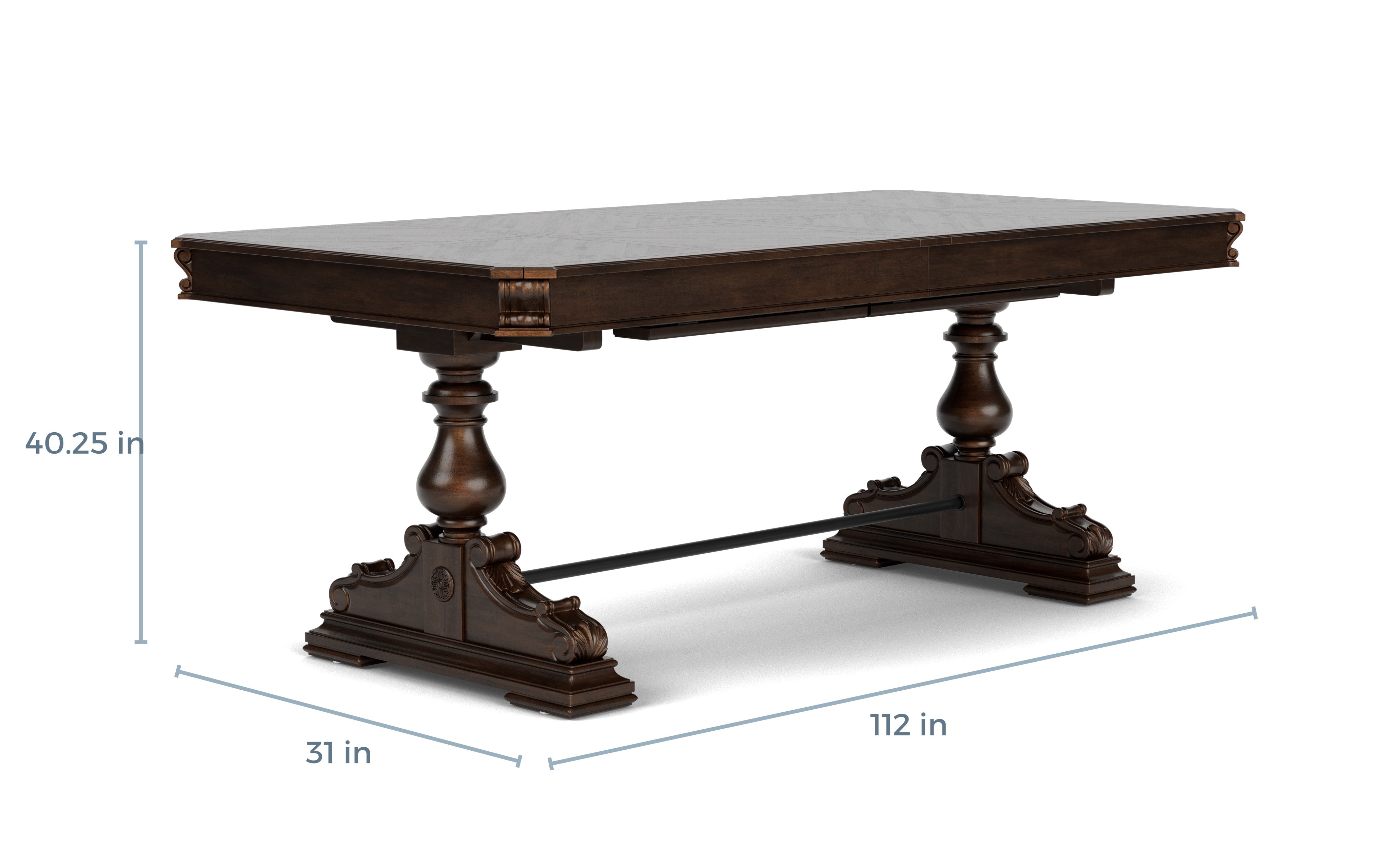 DURANGO26:Durango Dining Table & 4 Chair, 