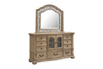 DURANGO62:Durango Panel Bed & Dresser & , AngledAngle