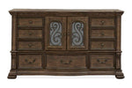 DURANGO71:Durango Panel Bed & Dresser & , Front
