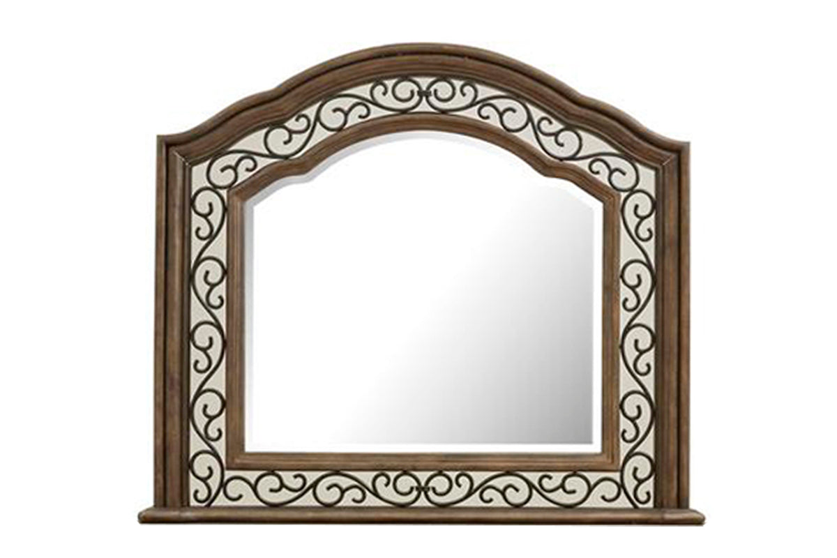 DURANGO70:Durango Panel Bed & Dresser & , Front