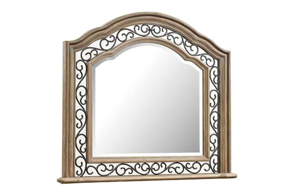 DURANGO61:Durango Panel Bed & Dresser & , AngledAngle