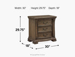 634727006:Durango Nightstand, 