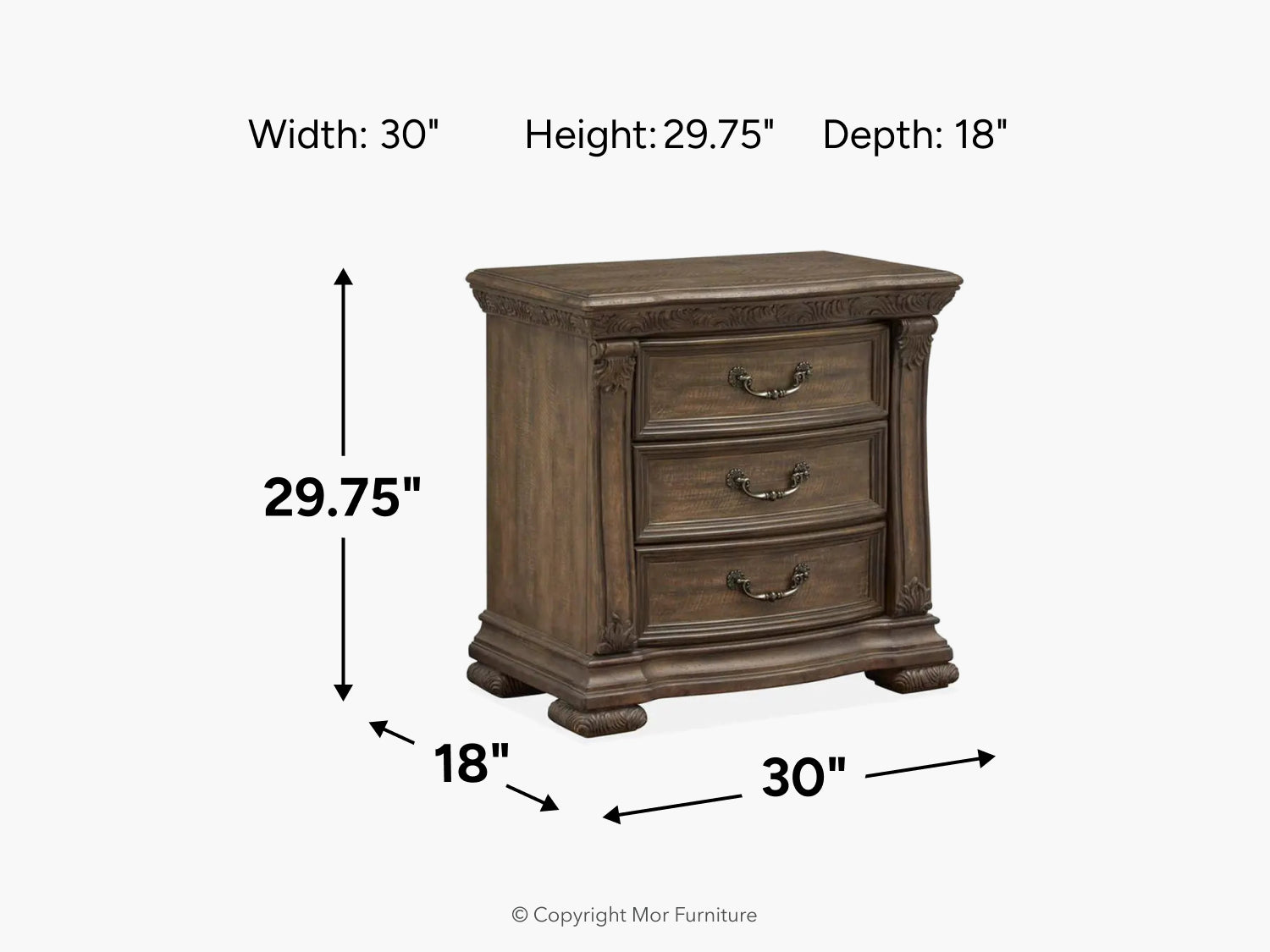 634727006:Durango Nightstand, 