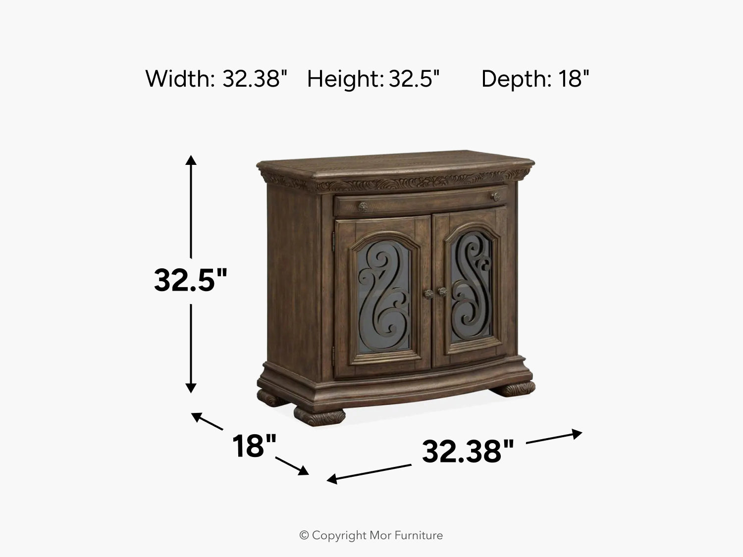 634727007:Durango Nightstand, 