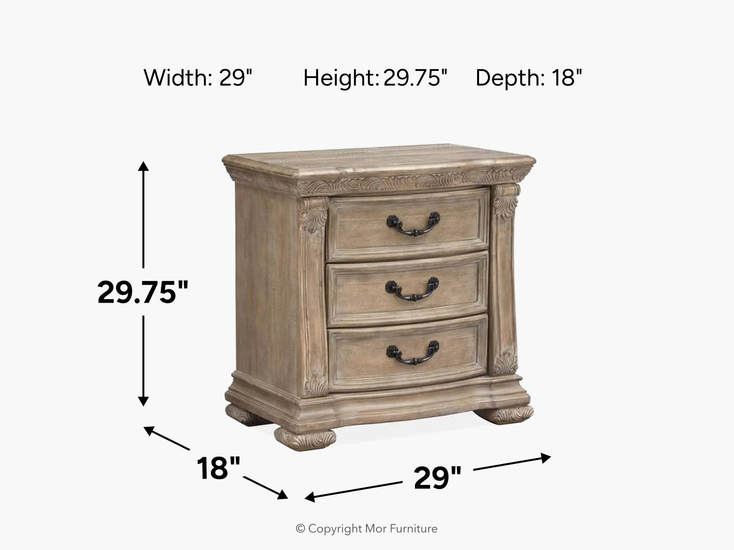 707305721:Durango Nightstand, 