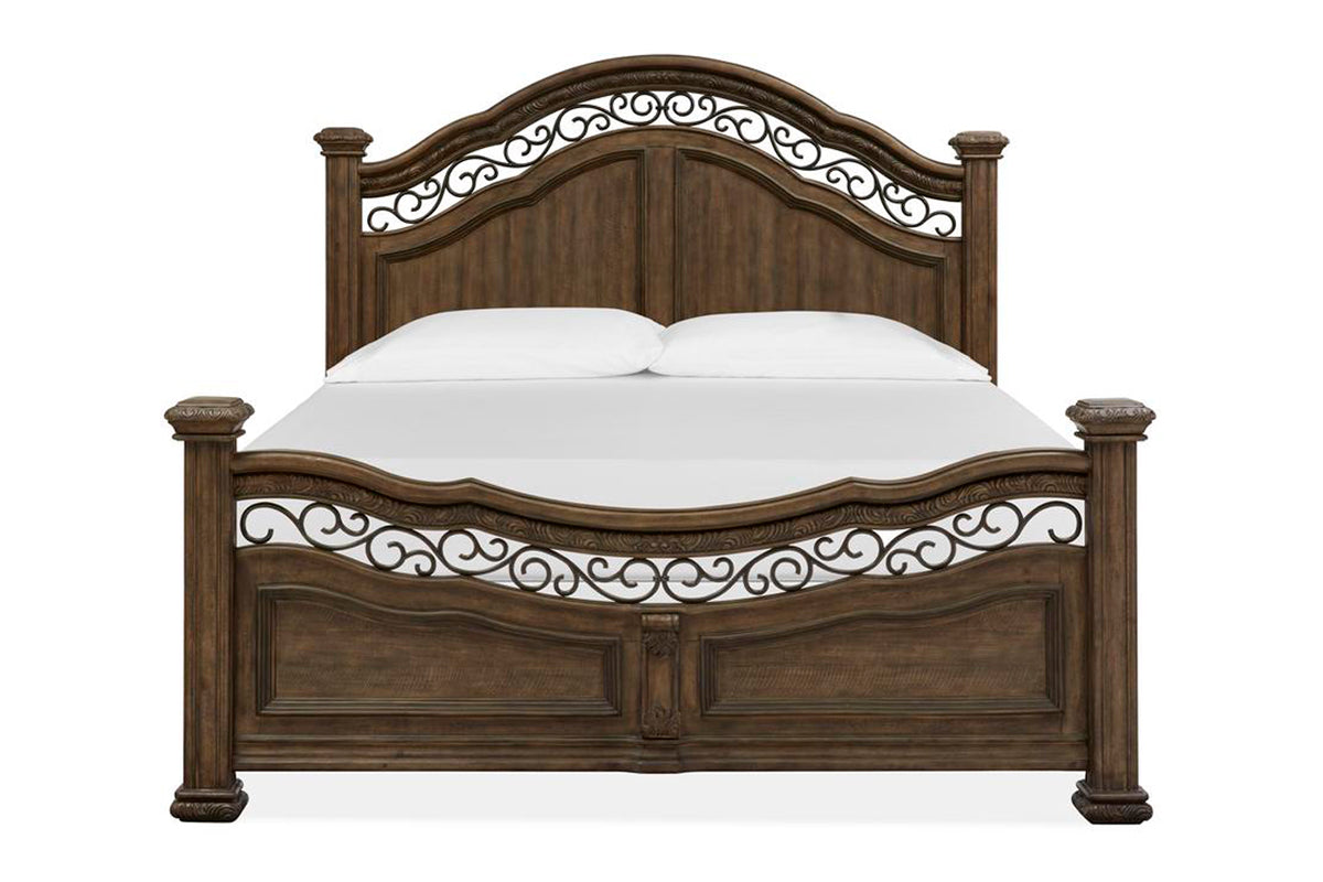 DURANGO71:Durango Panel Bed & Dresser & , Front