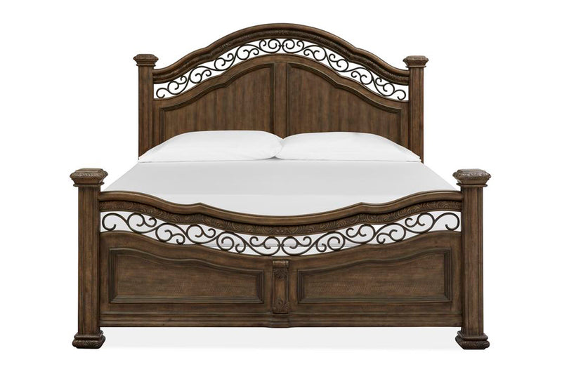 DURANGO71:Durango Panel Bed & Dresser & , Front