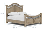 475476571:Durango Panel Bed, 
