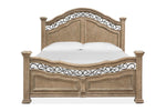 DURANGO62:Durango Panel Bed & Dresser & , Front