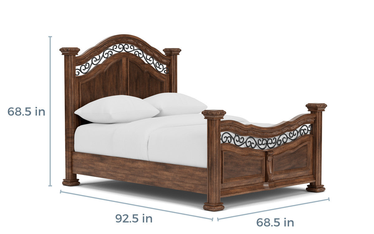 859132173:Durango Panel Bed & Dresser & , 
