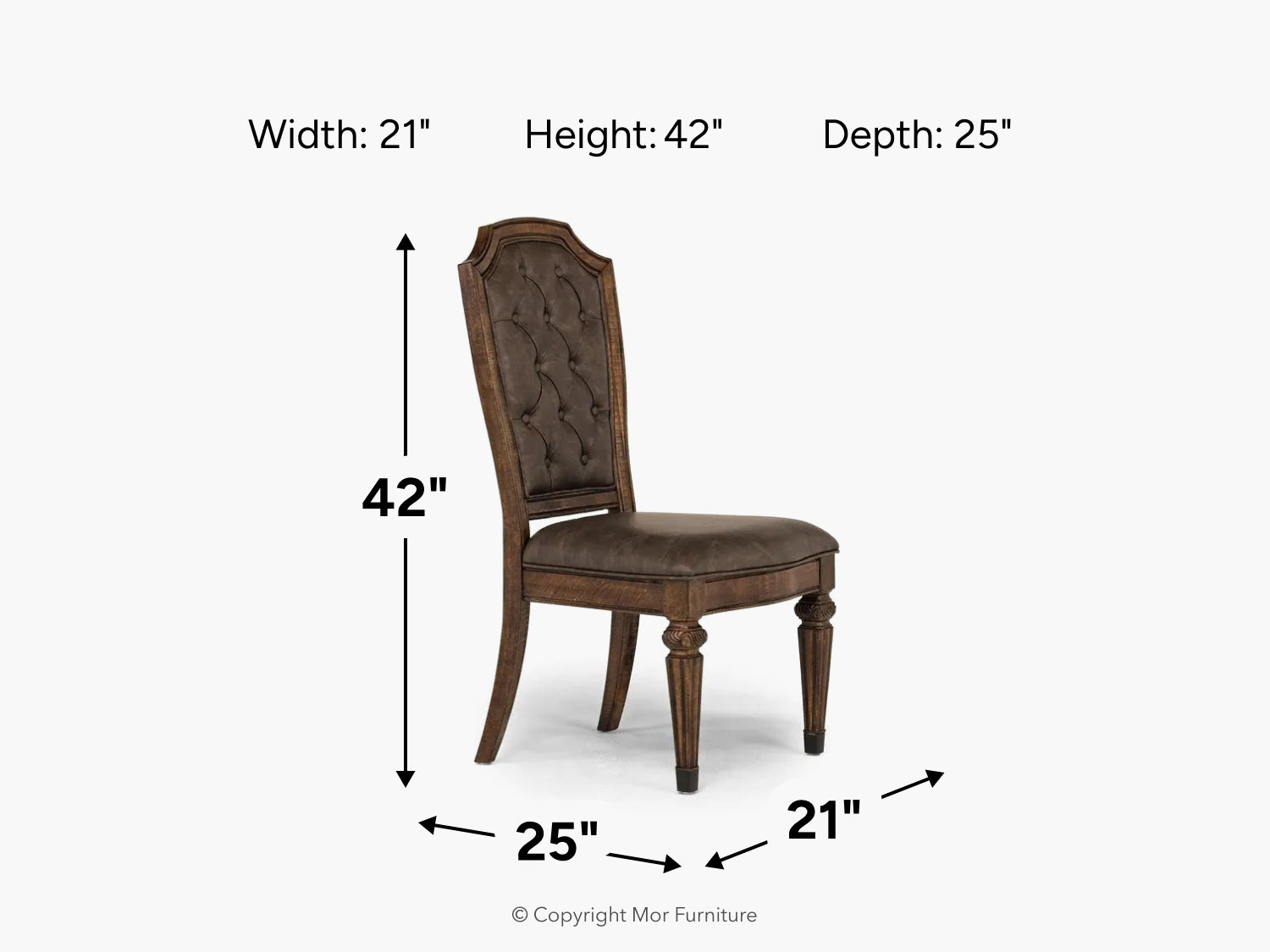 345010155:Durango Side Chair, Side