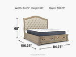 660030798:Durango Storage Bed, 