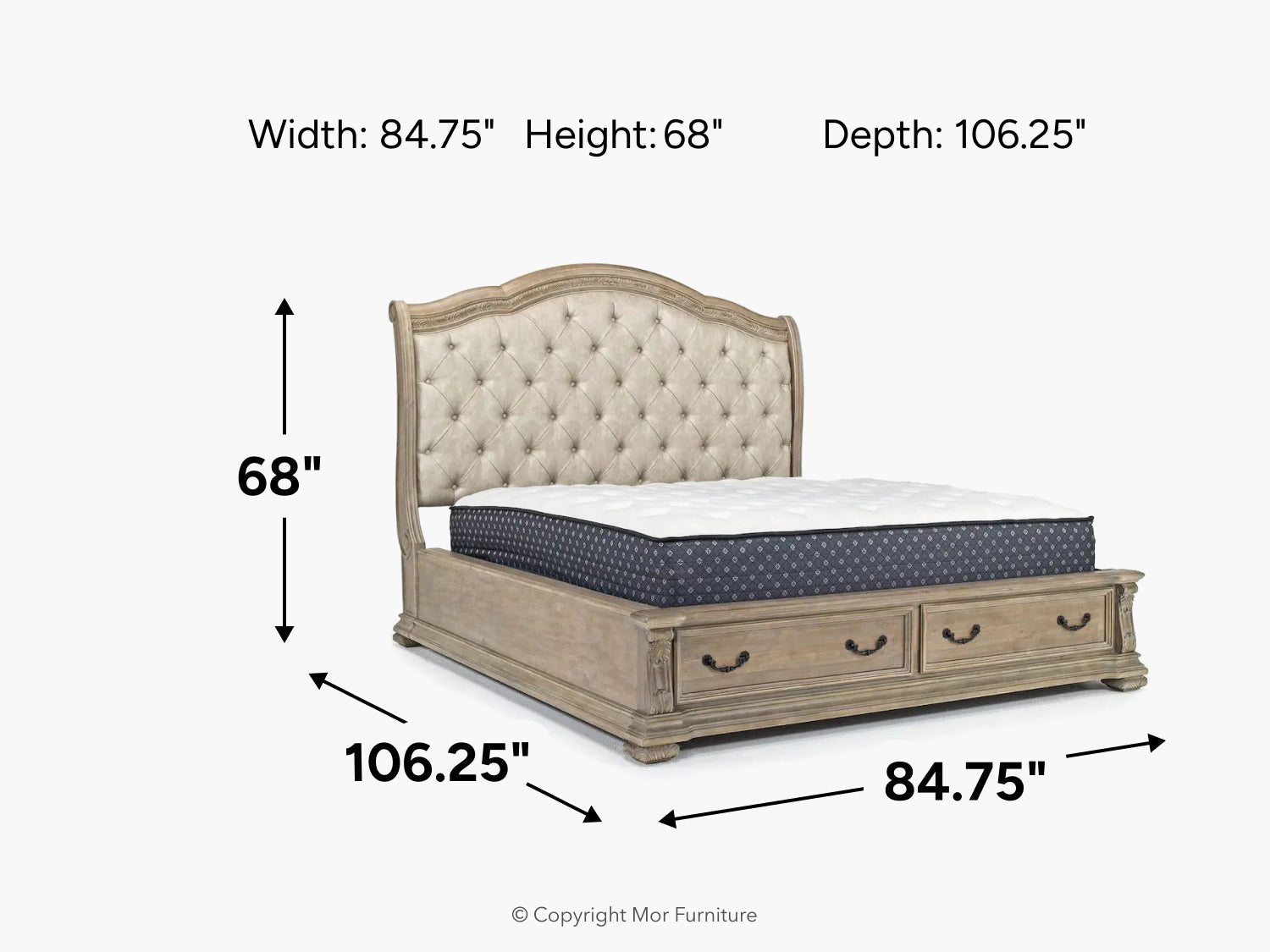 660030798:Durango Storage Bed, 