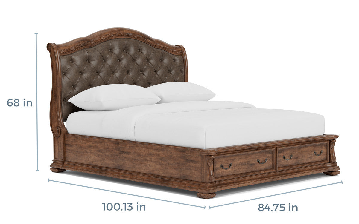 080153038:Durango Storage Bed & Dresser , 