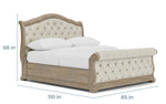 286926234:Durango Upholstered Sleigh Bed, 