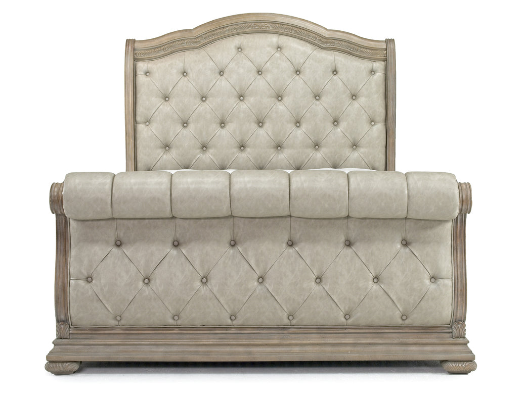 DURANGO63:Durango Sleigh Bed & Dresser &, Front