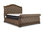 DURANGO73:Durango Sleigh Bed & Dresser &, Angle