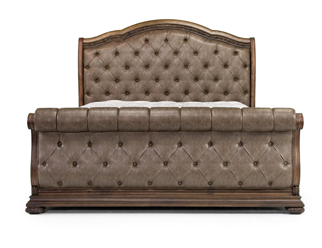 DURANGO74:Durango Sleigh Bed & Dresser &, Front