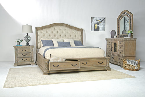 DURANGO67:Durango Sleigh Bed & Dresser &, 