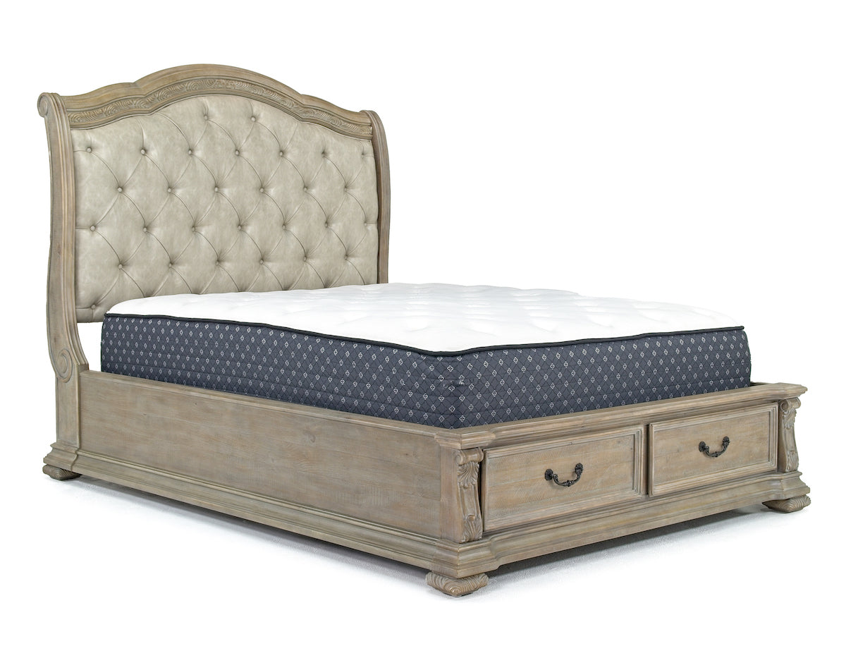 DURANGO66:Durango Sleigh Bed & Dresser &, AngledAngle