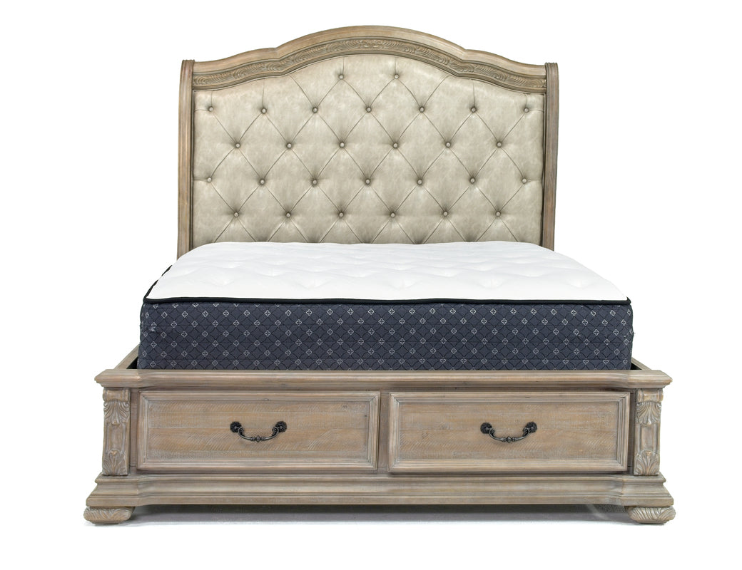 DURANGO66:Durango Sleigh Bed & Dresser &, Front
