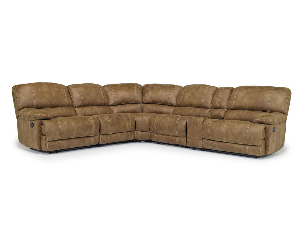 AZULNEW00:Dusty 6 Piece Reclining Sectio, Angle