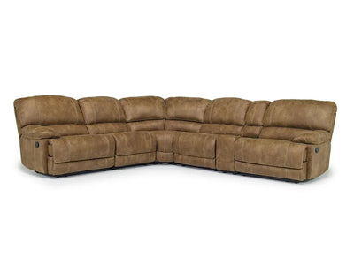 AZULNEW00:Dusty 6 Piece Reclining Sectio, Angle