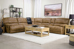 AZULNEW00:Dusty 6 Piece Reclining Sectio, Styled