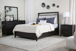 EASTON116:Easton Storage Bed, Styled