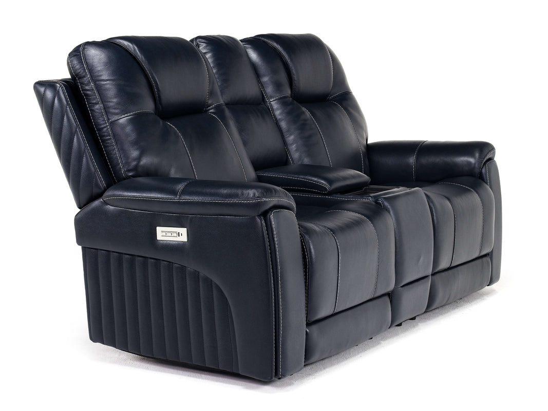 810208069:Echo 3 Power Console Loveseat, Angle