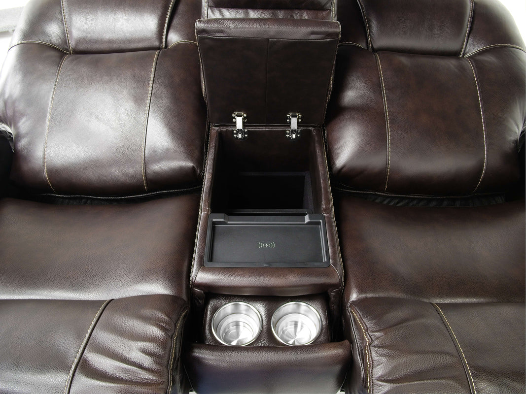 408179911:Echo 3 Power Console Loveseat, 