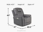 118144878:Echo 3 Power Theater Recliner, 
