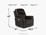 423278209:Echo 3 Power Theater Recliner, 
