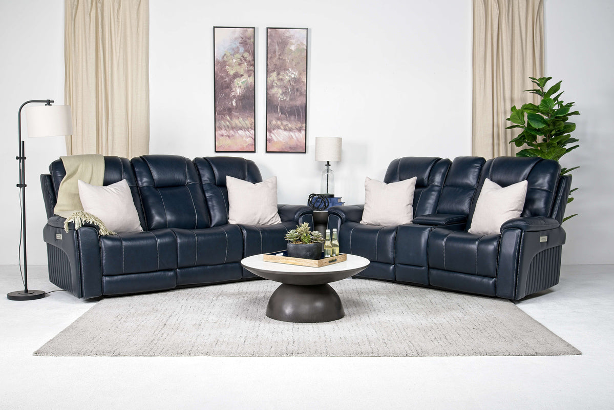 810208069:Echo 3 Power Console Loveseat, 