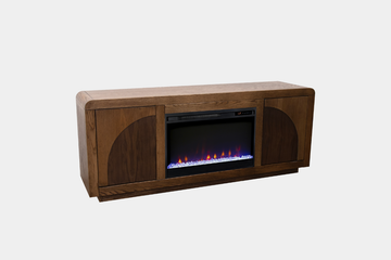 631854904:Eclipse Fireplace Console, Angled