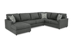 EDENFIE00:Edenfield Tux Loveseat Chaise , Angle