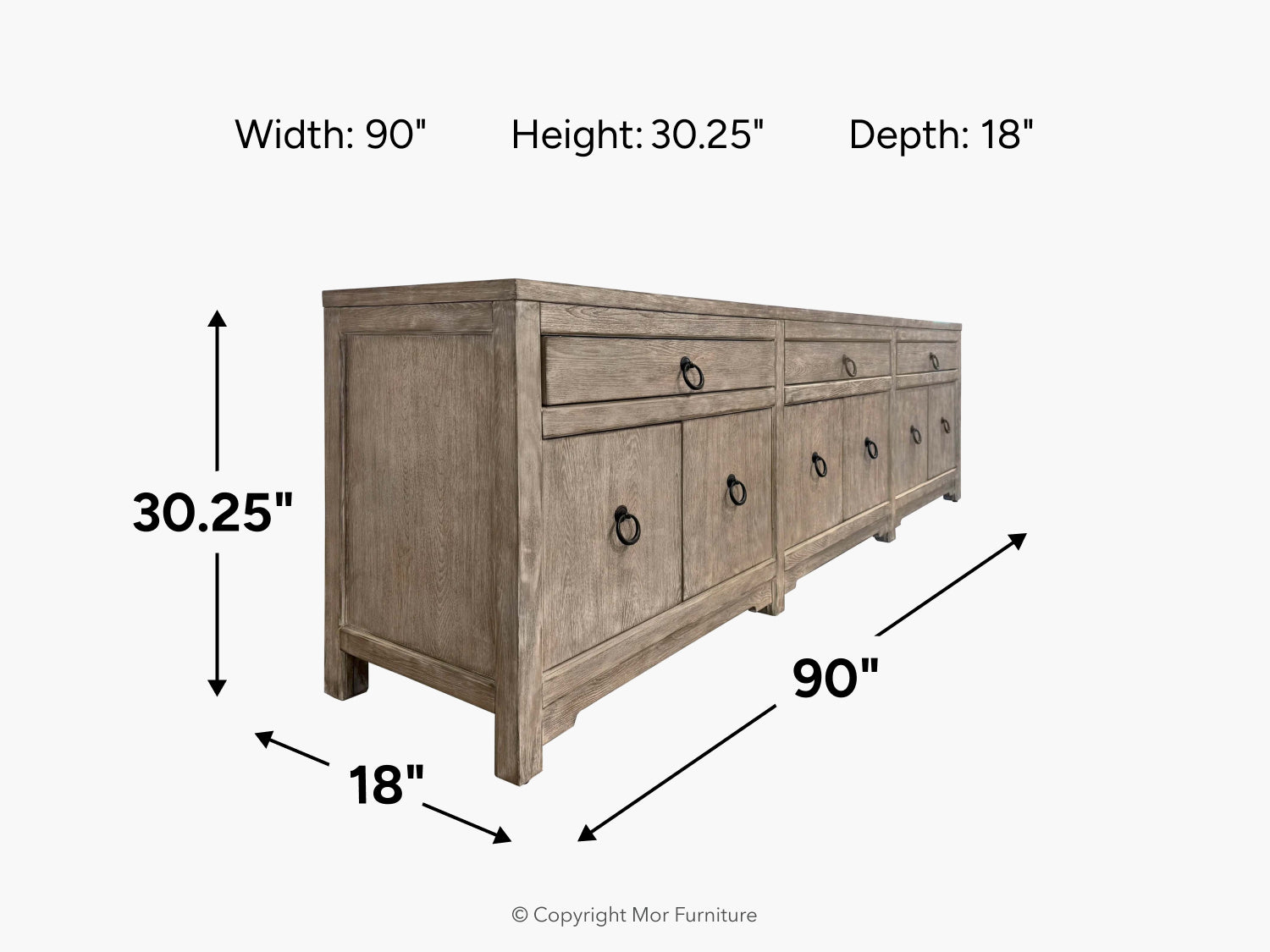 070255212:Edinburg Media Console, 