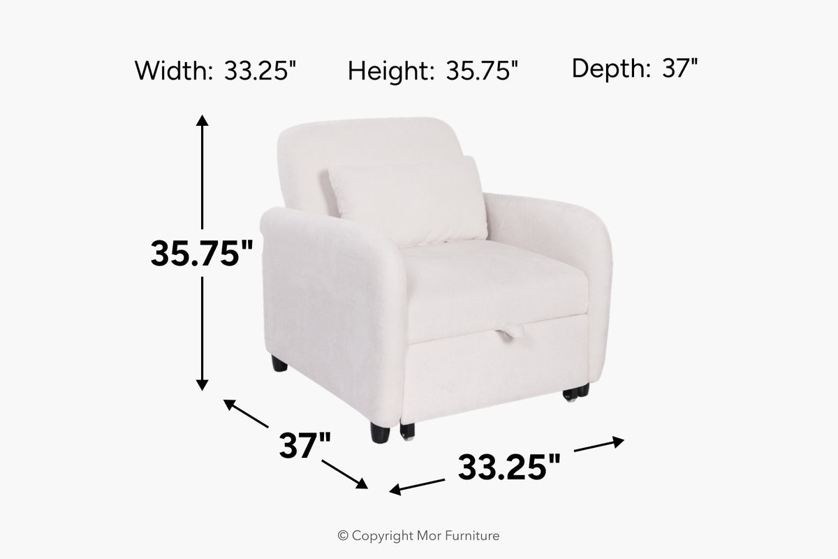 970515408:Elara Twin Sleeper Chair,