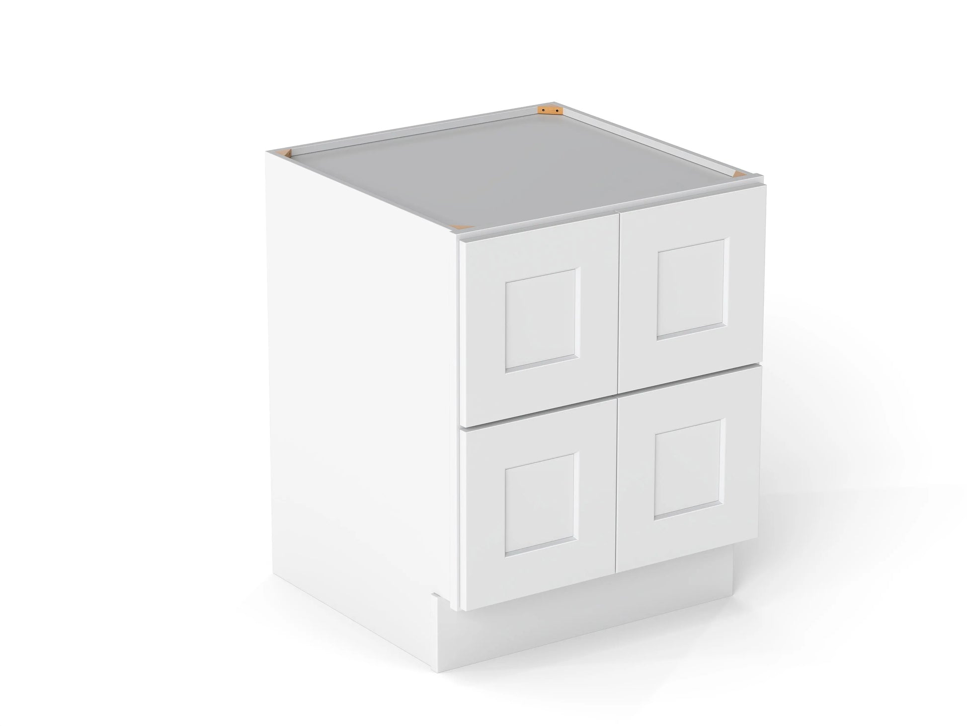 166326631:Elegant 4-Door Pantry Cabinet, AngledAngle